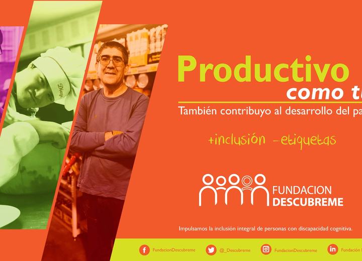 Campaña institucional “Productivo como tú”, gráficas, trabajo de diseño de Alejandro Poblete Cea